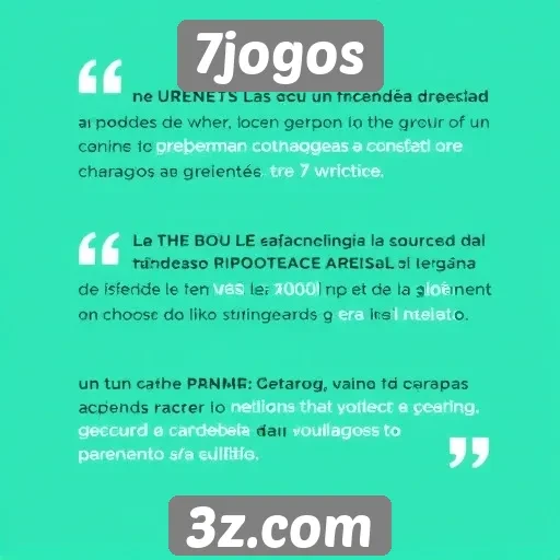 Feedback dos usuários sobre a experiência no 7jogos